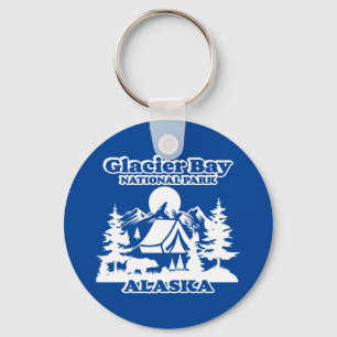 Glacier Bay Alaska Sleutelhanger