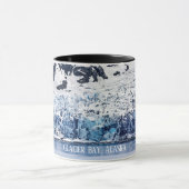 Glacier Bay, Alaska varend, Lamplugh-gletsjer, Mok (Midden)