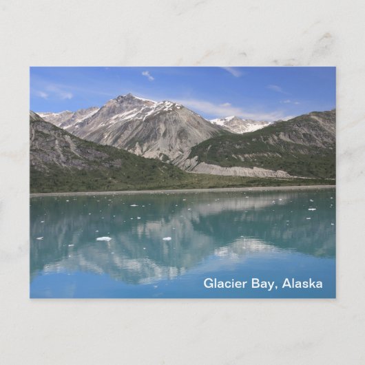 Glacier Bay Briefkaart (Voorkant)