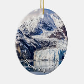 Glacier Bay, cruisen Alaska, Keramisch Ornament (Rechts)