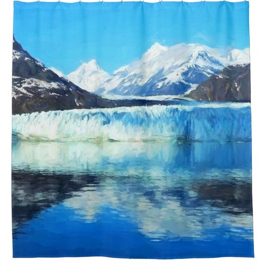 Glacier Bay Douchegordijn (Voorkant)