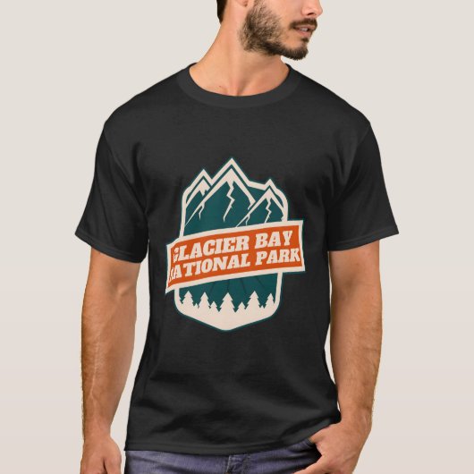 Glacier Bay � het kustjuweel � Australië T-shirt (Voorkant)