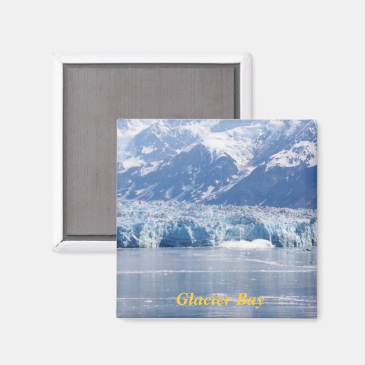 Glacier Bay Koelkast Magnet (Voorkant / Achterkant)