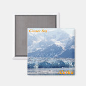 Glacier Bay koelkast magneten (Voorkant / Achterkant)