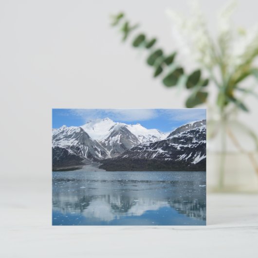Glacier Bay met reflectie Briefkaart (Staand voorkant)
