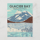 Glacier Bay National Park Alaska  Briefkaart (Voorkant)
