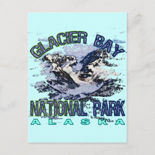 Glacier Bay National Park, Alaska Briefkaart (Voorkant)