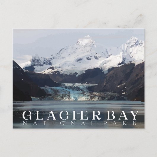 Glacier Bay National Park, Alaska Briefkaart (Voorkant)