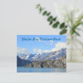 Glacier Bay National Park, Alaska Briefkaart (Staand voorkant)