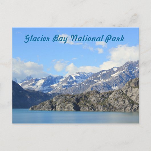 Glacier Bay National Park, Alaska Briefkaart (Voorkant)