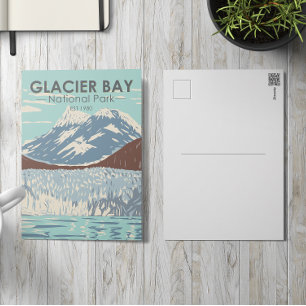 Glacier Bay National Park Alaska  Briefkaart