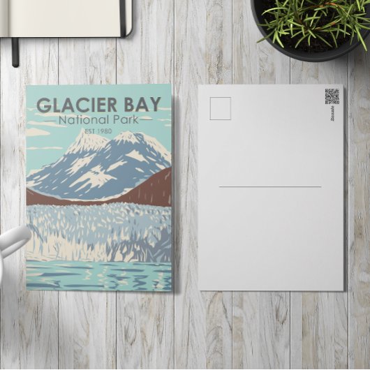 Glacier Bay National Park Alaska  Briefkaart