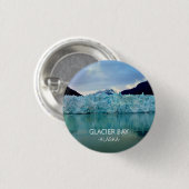 Glacier Bay National Park Alaska bucket list Ronde Button 3,2 Cm (Voorkant /achterkant)