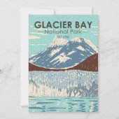 Glacier Bay National Park Alaska  Feestdagenkaart (Voorkant)