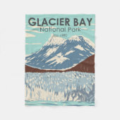 Glacier Bay National Park Alaska  Fleece Deken (Voorkant)