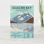 Glacier Bay National Park Alaska Kaart (Voorkant)