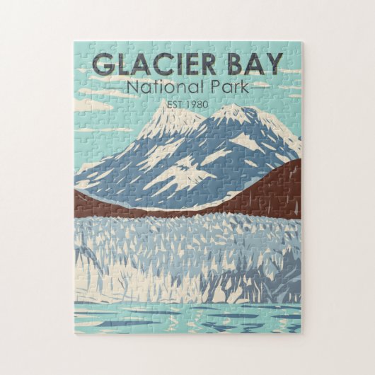Glacier Bay National Park Alaska Legpuzzel (Verticaal)