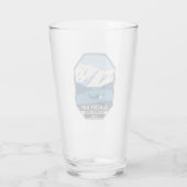 Glacier Bay National Park Alaska Orca Art Glas (Achterkant)