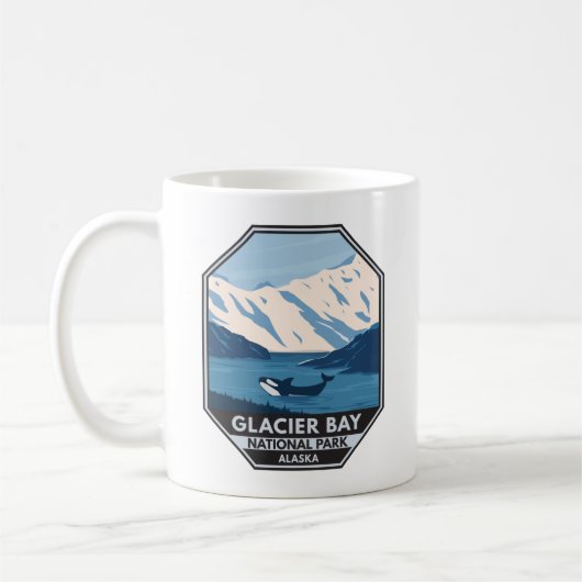 Glacier Bay National Park Alaska Orca Art  Koffiemok (Links)
