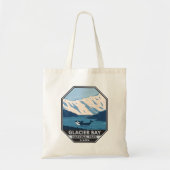 Glacier Bay National Park Alaska Orca Art  Tote Bag (Voorkant)