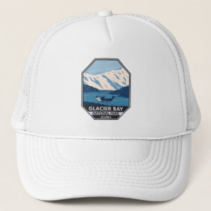 Glacier Bay National Park Alaska Orca Art  Trucker Pet