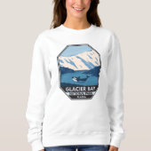 Glacier Bay National Park Alaska Orca Art Trui (Voorkant)