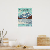 Glacier Bay National Park Alaska  Poster (Keuken)