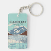 Glacier Bay National Park Alaska  Sleutelhanger (achterkant)