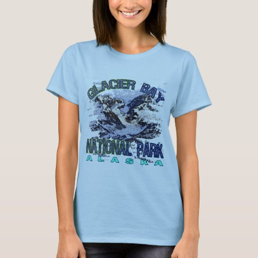 Glacier Bay National Park, Alaska T-shirt (Voorkant)