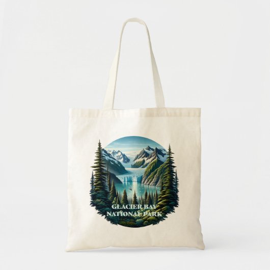 Glacier Bay National Park Alaska Tote Bag (Voorkant)
