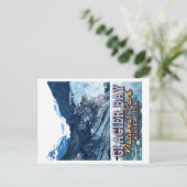GLACIER BAY NATIONAL PARK - ALASKA VERENIGDE STATE BRIEFKAART (Staand voorkant)