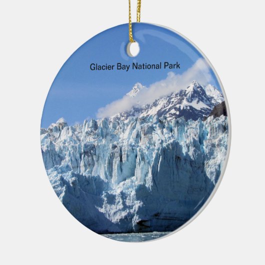 Glacier Bay National Park Keramisch Ornament (Links)