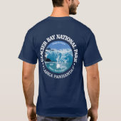 Glacier Bay National Park (kleur) T-shirt (Achterkant)