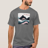 Glacier Bay National Park Kleurrijke heuvels T-shirt (Voorkant)
