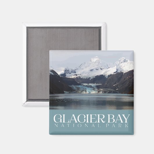 Glacier Bay National Park Magnet (Voorkant / Achterkant)
