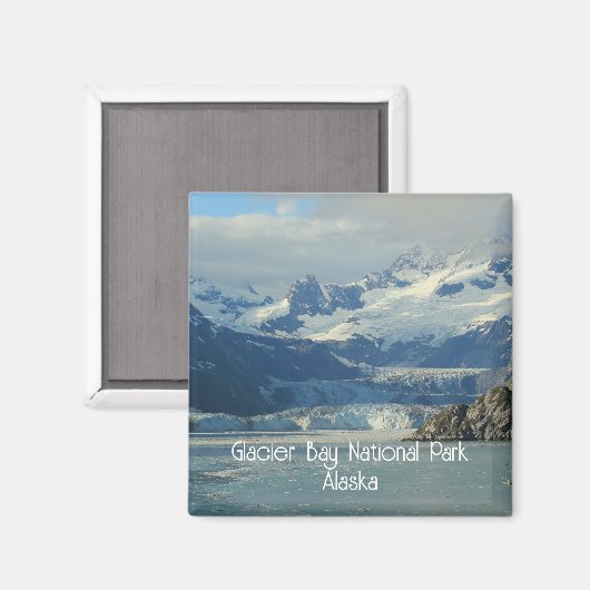 Glacier Bay National Park Magnet (Voorkant / Achterkant)
