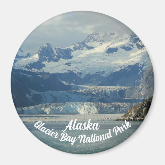 Glacier Bay National Park Magnet (Voorkant)