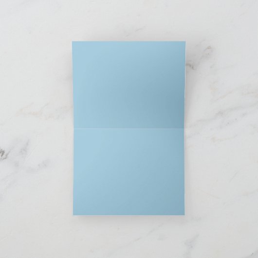 Glacier Bay National Park met blauw water en lucht Bedankkaart (Binnen)