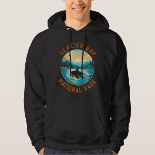Glacier Bay National Park Orca Noodcirkel Hoodie