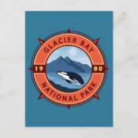 Glacier Bay National Park Orca Retro Compass