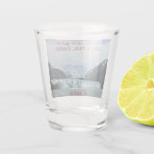 Glacier Bay National Park Shot Glass Glas (Achterkant)
