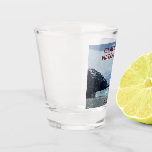 Glacier Bay National Park Shot Glass Shot Glas (Links)