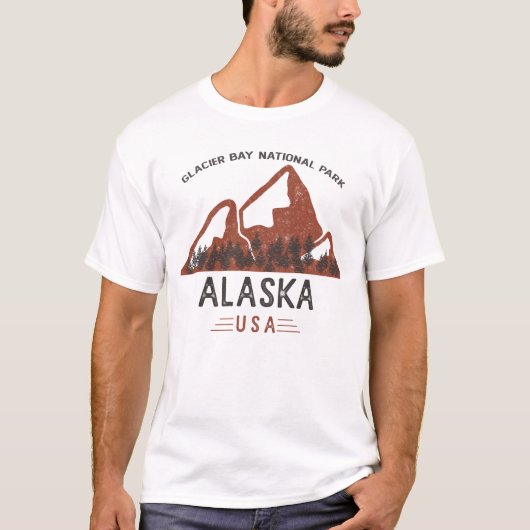  Glacier Bay National Park T-shirt (Voorkant)