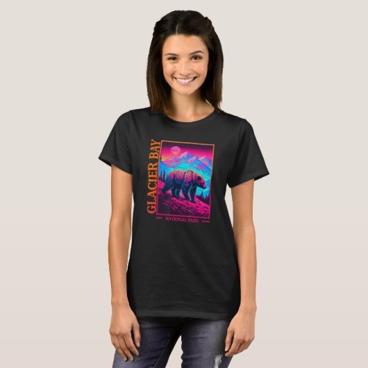 GLACIER BAY National Park T-shirt (Voorkant volledig)