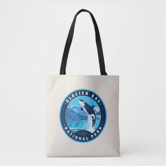 Glacier Bay National Park Tote Bag (Voorkant)