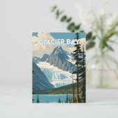 Glacier Bay National Park Traditionele reizen Briefkaart (Staand voorkant)