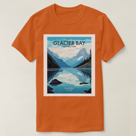 GLACIER BAY NATIONAL PARK TShirt 4 (Design voorkant)