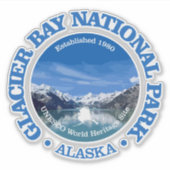 Glacier Bay NP2 Sticker (Voorkant)