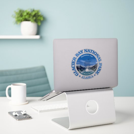 Glacier Bay NP2 Sticker (Laptop op bureau)