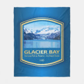 Glacier Bay NP (PF1) Fleece Deken (Voorkant)